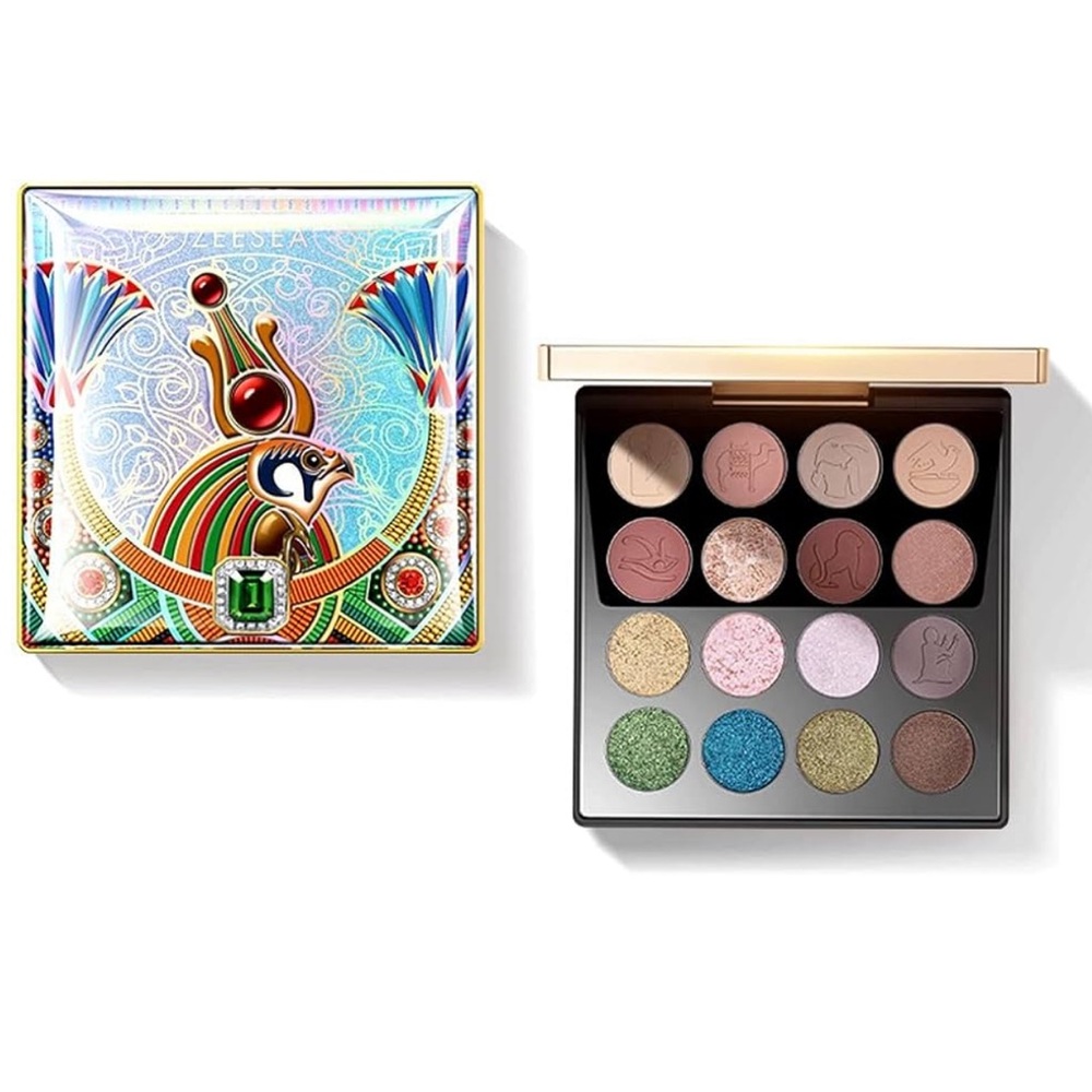 zeesea The British Museum Egypt Collection Eyeshadow Palette # 11 Montu NIB